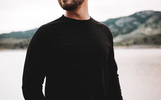 Gloriously Wearing Long Sleeves Again After an Insanely Hot Summer | Fresh Clean Tees