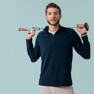 Introducing Performance Quarter Zips | Fresh Clean Threads