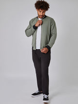 lightweight, comfortable, and perfect for layering # Reversible Bomber Jackets in Mercury Green | Men's Jackets