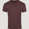 Port Red Crew Neck Tee Ghost Mannequin | Fresh Clean Threads