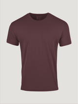 Port Red Crew Neck Tee Ghost Mannequin | Fresh Clean Threads