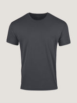 Graphite Crew Neck Ghost Mannequin | Fresh Clean Threads