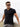 rob is 5'8, 160lbs and wears size m # Tee Box V-Neck 3-Pack | Black Lifestyle Size Medium | Fresh Clean Threads