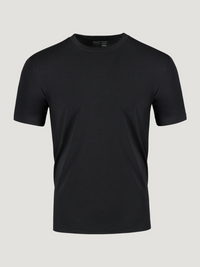 Black Performance Crew Neck Tee Shirts | Lightweight, Moisture-Wicking