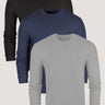 Thermal Long Sleeve Crew Essentials 3-Pack | Fresh Clean Threads