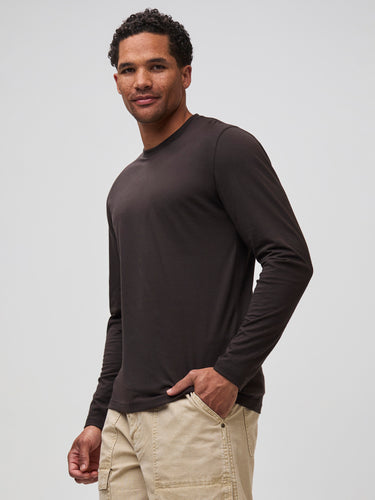 the shade of the season # Espresso Brown Long Sleeves Shirts | The Shade of the Season