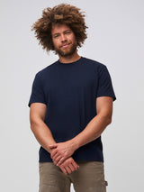 Matai is 6'5" and wears a size Large # Deep Ocean Tuff Tee | FCT