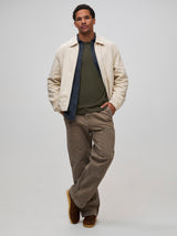 Mikah is 6'1" and wears a size medium # Cypress Tuff Tee | structured and comfortable without compromising style