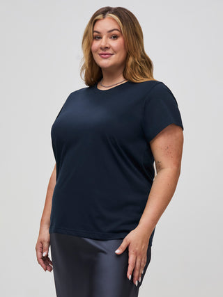 Dark Navy Everyday Crew Neck Tee