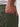 Close-up of zippered pocket | Olive green everyday shorts