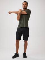 No fluff. Just performance. # Performance Crew Neck Shirts | Made in Army Green