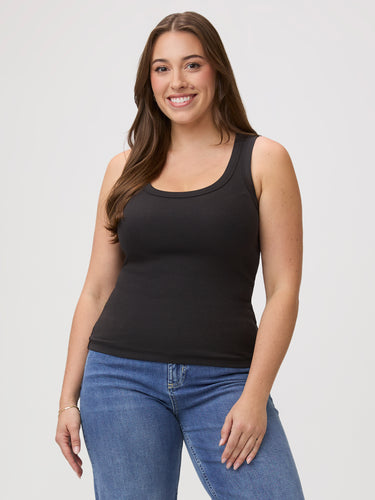 The $25 Ribbed Tank # soft ribbed tank top women XS-3X - best ribbed tank top alternative