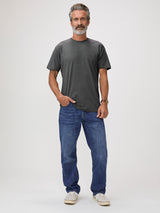 Michael is 6'1" and wears a size M # Model Wears Medium Carbon Grey Crew Neck | Summer at FCT