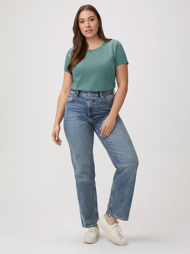 Pair with your favorite jeans # Sagebrush Tee with Blue Jeans | Women's Style at FCT