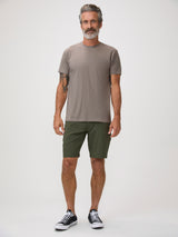 Summer Uniform  # Taupe Tee with Olive Everyday Shorts | Summer Uniform at FCT