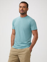Soft from day one. Still perfect on day 100. # The tee that holds its shape wash after wash, season after season. Reef Water Crew Neck Shirts