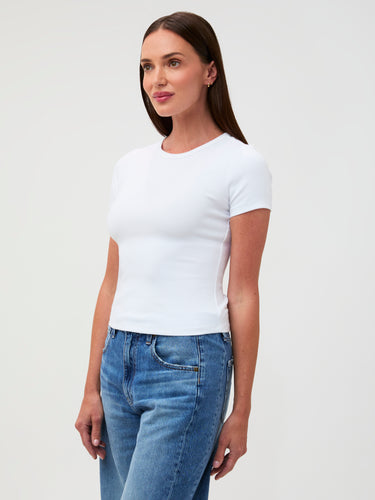 Wear Tucked or Untucked # Ribbed Tee | Untucked Style | Shop Now