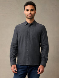 Black Lightweight Flannel