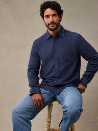 Navy Lightweight Flannel
