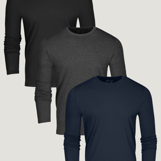 Best Sellers Performance Long Sleeve 3-Pack | Fresh Clean Threads