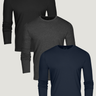Best Sellers Performance Long Sleeve 3-Pack | Fresh Clean Threads