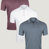 The Independence Pack 3-Pack Polos | Fresh Clean Threads