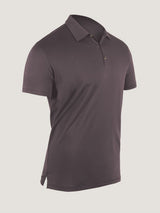 Purple Galaxy Torrey Polo Ghost Mannequin Side Profile | Fresh Clean Threads