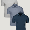 Basic Men's Performance Polo 3-Packs | Fresh Clean Threads