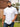 Steven is 6', 275lbs and wears a size 3xl # Tee Box Crew 3-Pack | White Lifestyle Size 3XL | Fresh Clean Threads