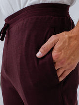 Side pockets that keep it all in place # Port Red Day Off Joggers | Men's Bottoms | Fresh Clean Threads