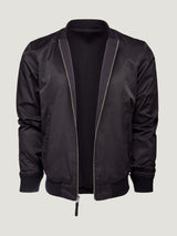 two stylish jackets for the price of one # Reversible Black Bomber Jacket | versatile enough for everything.