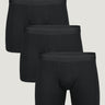 Black Boxer Briefs 3-Pack for Men | Fresh Clean Threads