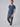 Patrick is 5'10", 163LBS and wears a size M # Steel Blue V-Neck Tee Studio Image Model Size M | Fresh Clean Threads