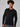 Joe is 6', 180LBS and wears a size L # Model in Black Thermal Size Large | Fresh Clean Threads