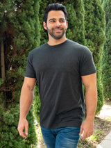 Bijan is 5'11, 185lbs and wears a size L # Staples 5-Pack Lifestyle Size Large | Fresh Clean Threads
