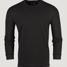 Black Thermal Long Sleeve Crew | Fresh Clean Threads