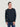 Ben is 6'1, 180lbs and wears a size M # Black Slim Fit Long Sleeve Henley Studio Size Medium | Fresh Clean Threads