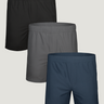 Men's Stretch Performance Shorts | Best Sellers 3-Pack | Fresh Clean Threads