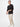Our Bestselling Classic Black Long Sleeve Tee # Men's Long Sleeve Crew Tee in Black | Fresh Clean Threads