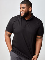 Steven is 6', 275lbs and wears a size 3XL # Black Assorted Styles 5-Pack | Fresh Clean Threads