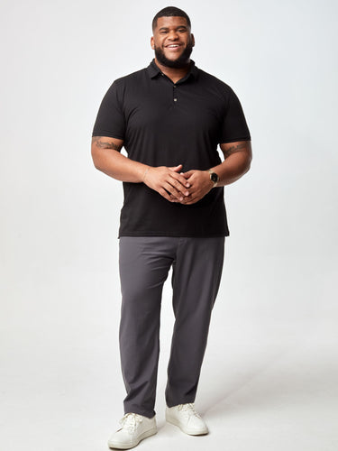 The perfect fit for every man # Black Polo Shirts Men's | Polo T Shirts Available in Big and Tall