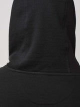 3-panel hood designed to stay on # Black Hooded Sweatshirt | Fresh Clean Threads