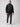 Mikah is 6'1" and wears a size Medium # Black Puffer Jacket for Men | Fresh Clean Threads