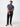 Matheus is 6', 210LBS and wears a size XL # Model wearing Navy Blue Crew Neck with proprietary Stratusoft fabric | Fresh Clean Threads Canada