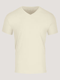 Cream V-Neck