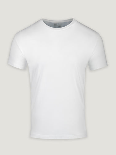best white crew neck t-shirts for men | Fresh Clean Threads