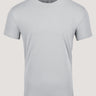 Ash grey crew neck t-shirt for men, relaxed fit