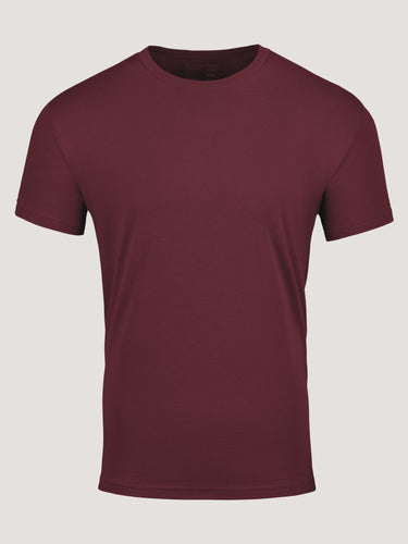 Burgundy Crew Neck