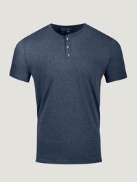 Short Sleeve Navy Henley Shirts | Men's Henley Shirts