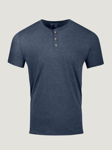Short Sleeve Navy Henley Shirts | Men's Henley Shirts